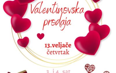 Prigodna prodaja povodom Valentinova